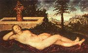 Lucas  Cranach Nymph of Spring oil painting reproduction